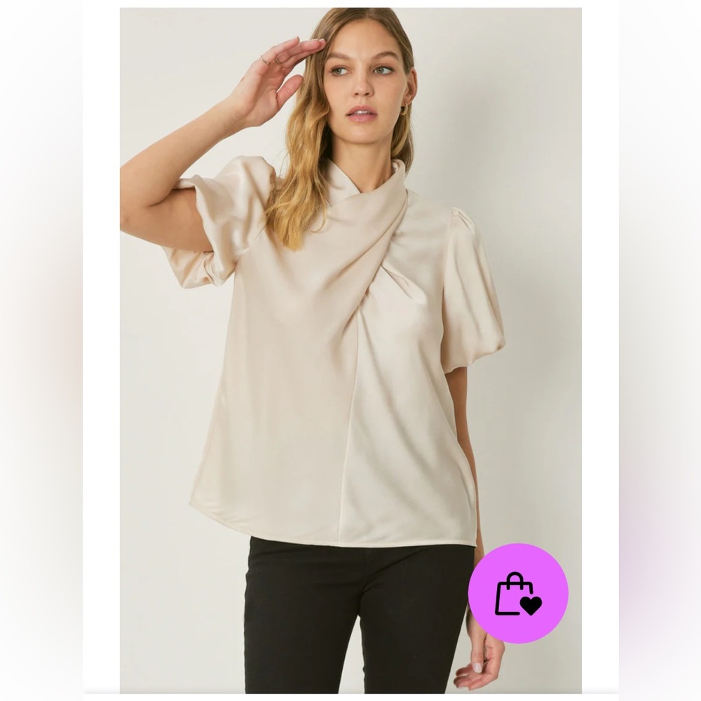 Entro Cream Blouse